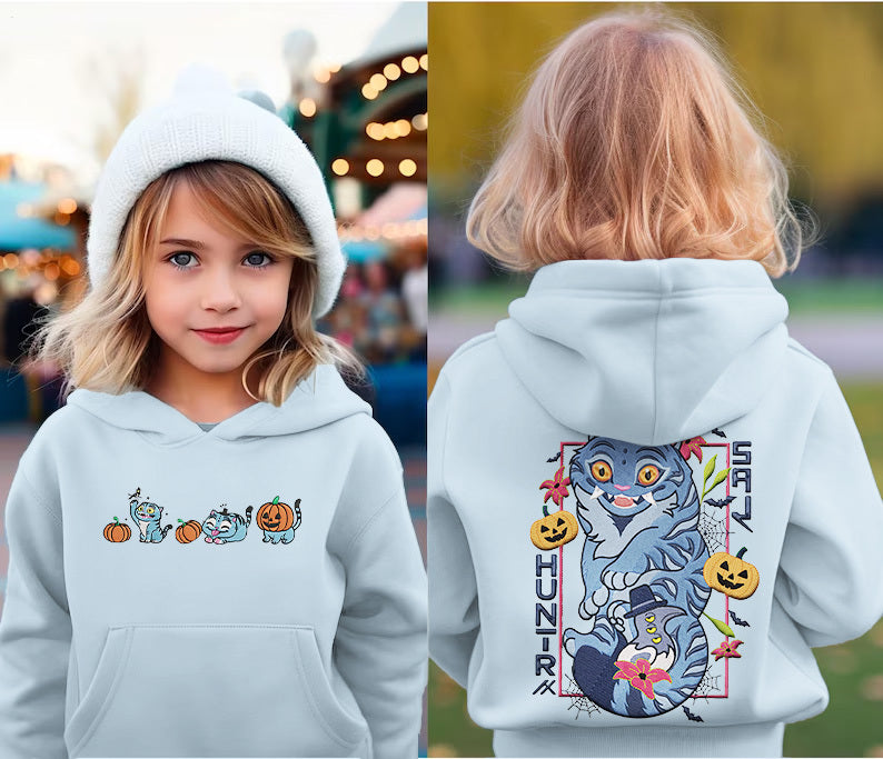 Derpy Tiger Demon Children's Hoodies