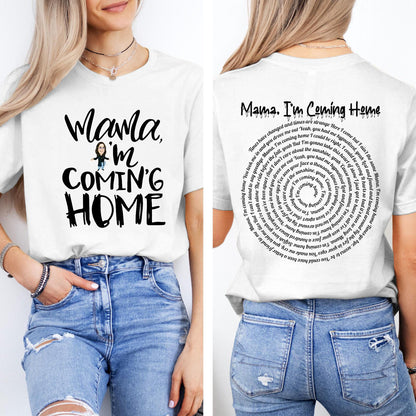 Mama I'm Coming Home Ozzy Osbourne Cotton Crew Neck T-shirt