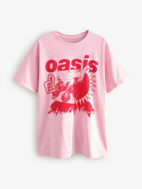 Oasis 2025 Tour Band Fan Crew Neck T-shirt