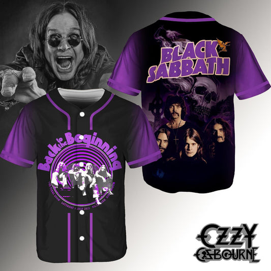 Black Sabbath Baseball Jersey