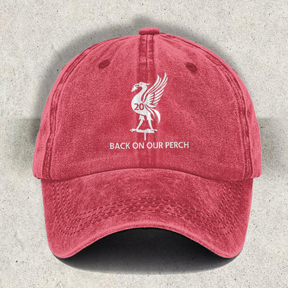 Liverpool Champions Wall Printed Baseball Cap