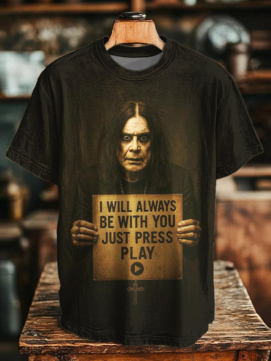 Ozzy Osbourne Crew Neck T-shirt