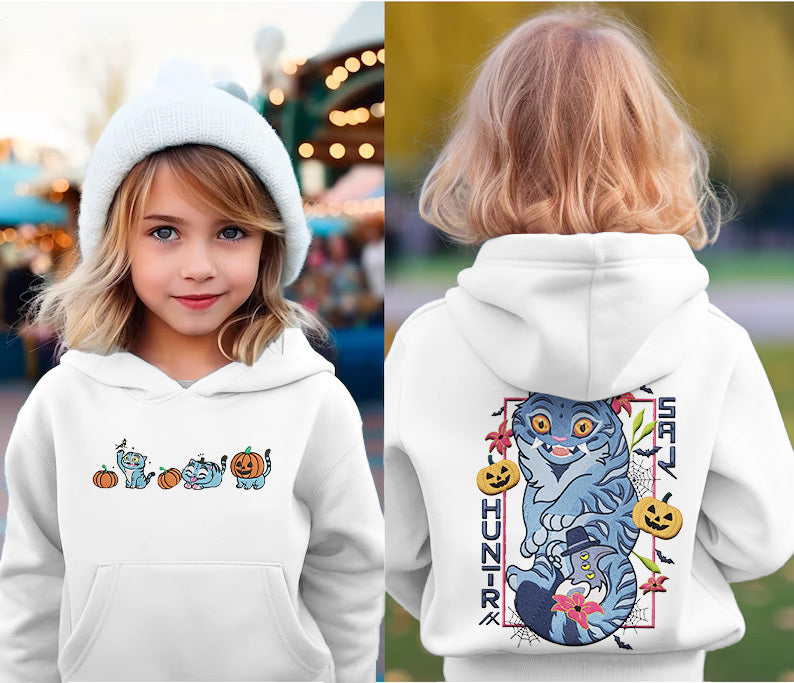 Derpy Tiger Demon Children's Hoodies