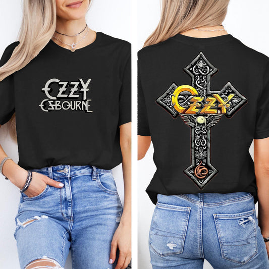 Ozzy Osbourne Unisex Cotton Crew Neck T-shirt