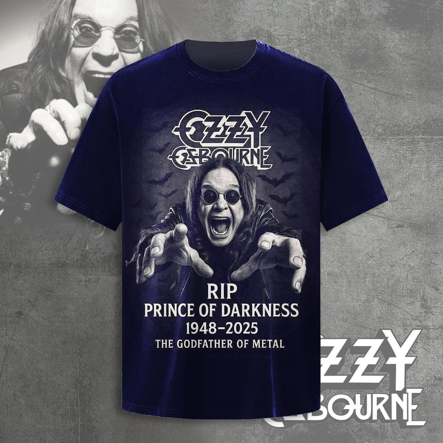 Ozzy Osbourne Crew Neck T-shirt