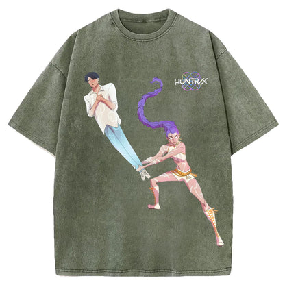 Demon Hunters Retro T-shirt
