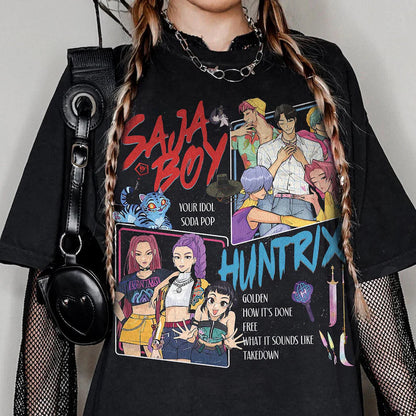Demon Hunter Movie Crew Neck T-shirt