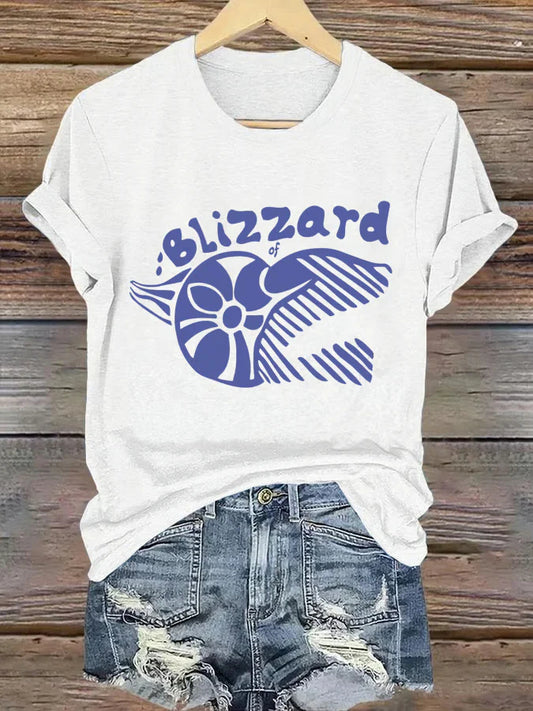 Blizzard of Ozz V-Neck T-Shirt Crew Neck T-shirt
