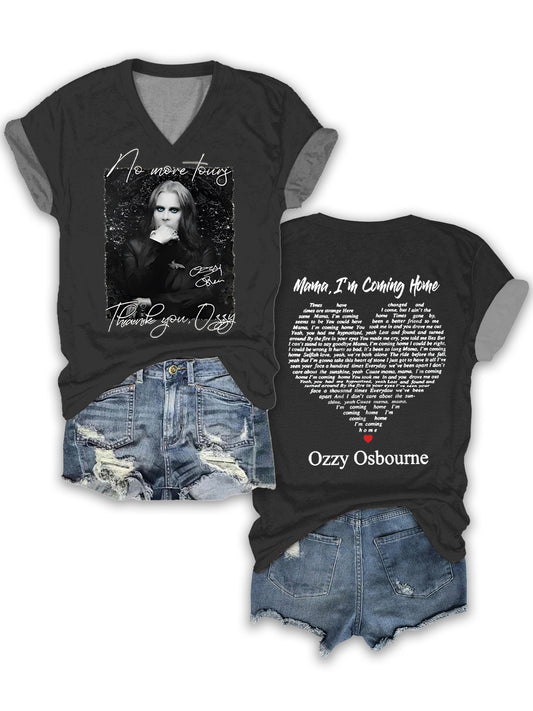 Ozzy Osbourne V-neck T-Shirt