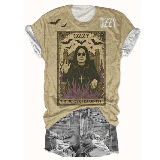 オジー・オズボーン レトロ クルーネック Tシャツ