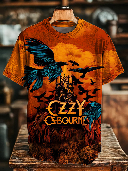 Prince of Darkness Ozzy Crew Neck T-shirt