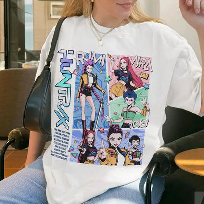 Huntrix Girls Crew Neck T-shirt