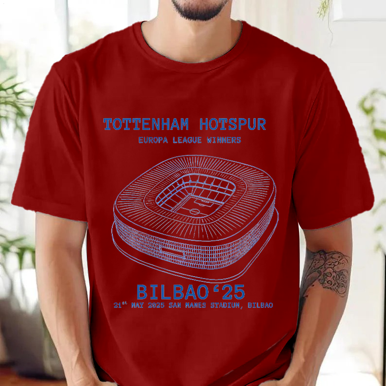 Tottenham Hotspur Spurs Round Neck Short Sleeve Men's T-shirt