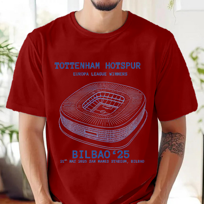 Tottenham Hotspur Spurs Round Neck Short Sleeve Men's T-shirt