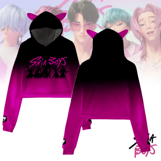 Demon Hunters Fur Rabbit Long Sleeve Hoodie