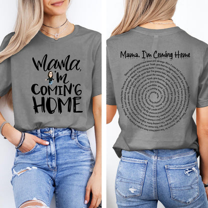 Mama I'm Coming Home Ozzy Osbourne Cotton Crew Neck T-shirt