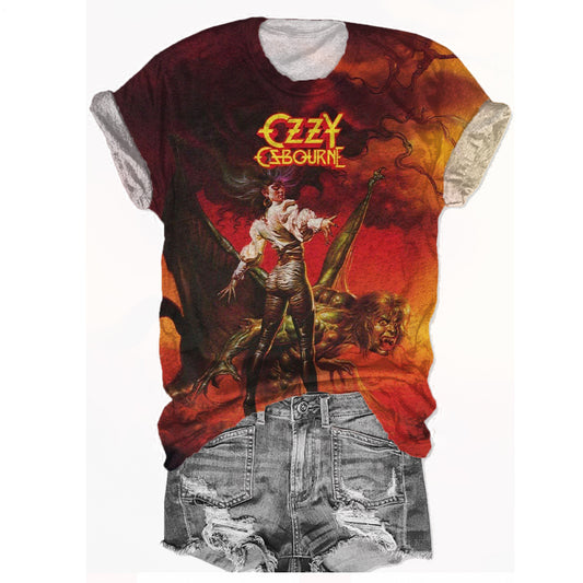 Ozzy Osbourne Crew Neck T-shirt