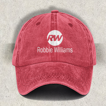 Robbie Williams Printed Baseball Cap