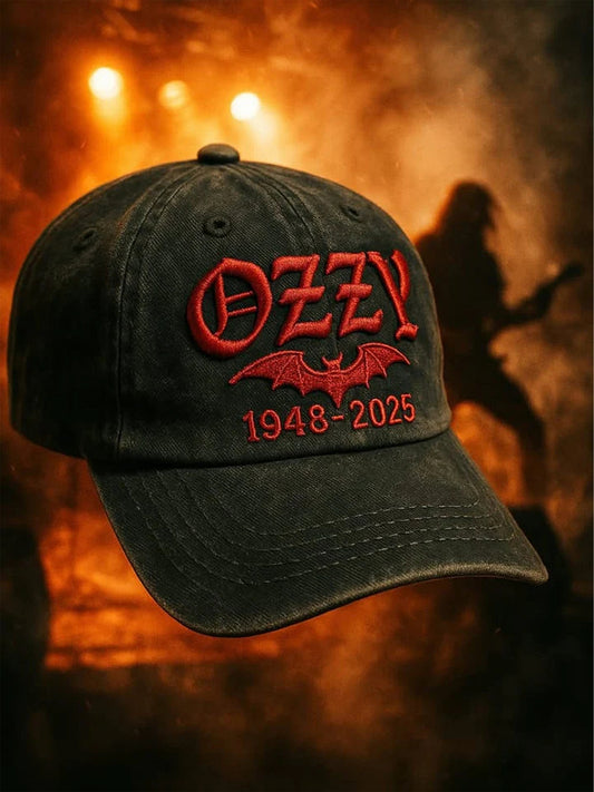 Ozzy 1948-2025 Print Baseball Cap