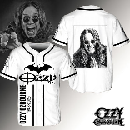 Ozzy Osbourne Baseball Jersey
