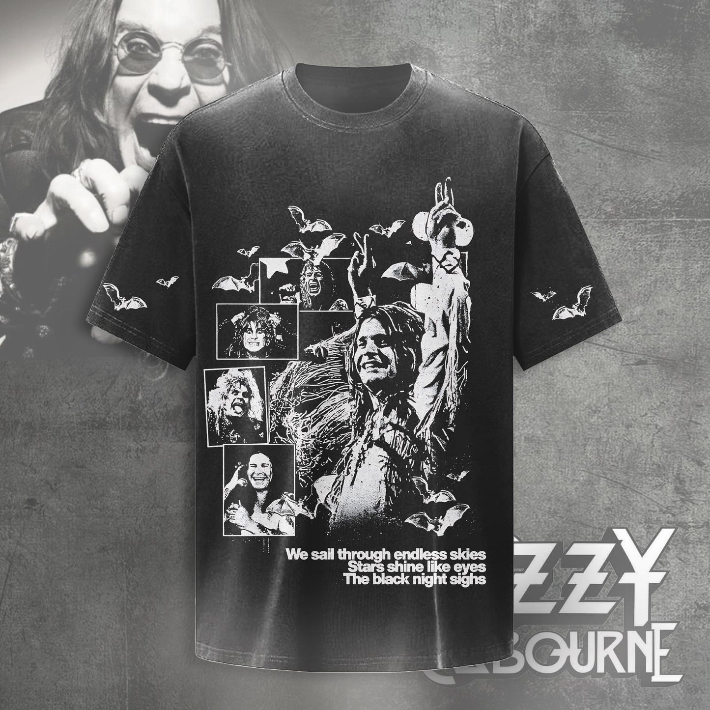 Ozzy Osbourne Crew Neck T-shirt