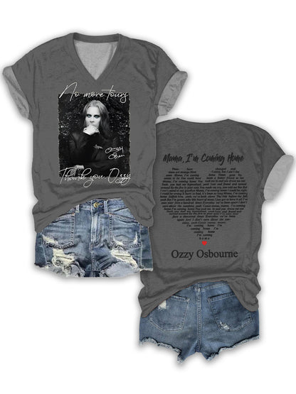 Ozzy Osbourne V-neck T-Shirt