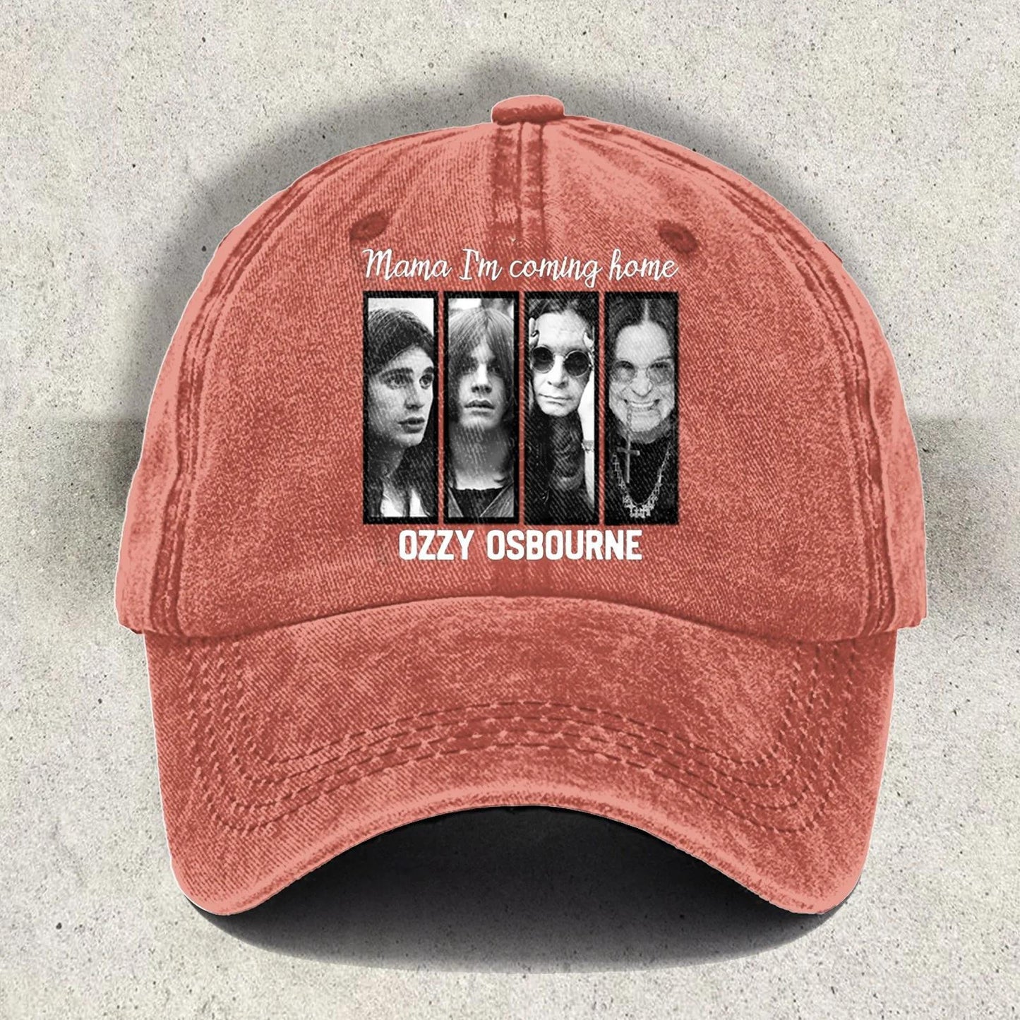 Retro Mama I'm Coming Home Baseball Cap