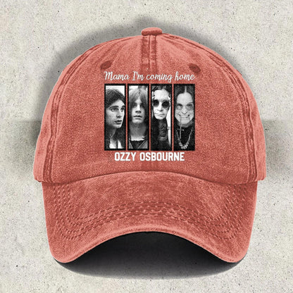 Retro Mama I'm Coming Home Baseball Cap