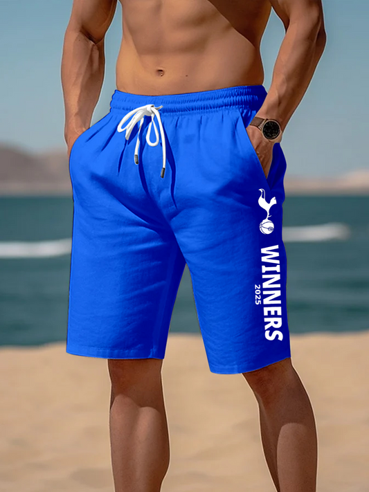 Tottenham Hotspur Football Fans Men's Print Pocket Shorts