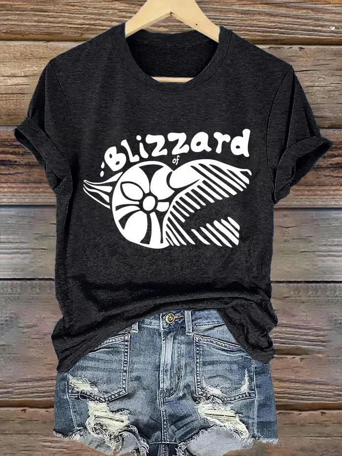 Blizzard of Ozz V-Neck T-Shirt Crew Neck T-shirt
