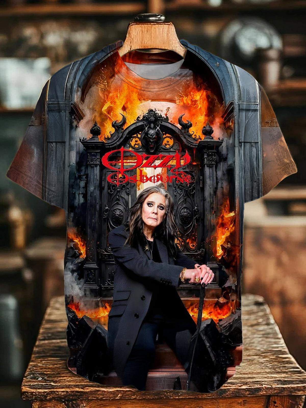 Ozzy Osbourne Crew Neck T-shirt