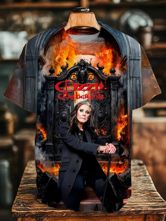 Ozzy Osbourne Crew Neck T-shirt