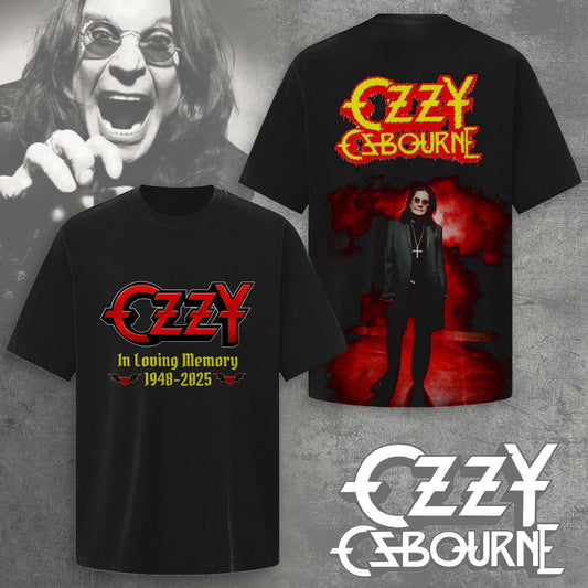 Ozzy Osbourne Unisex Cotton Crew Neck T-shirt