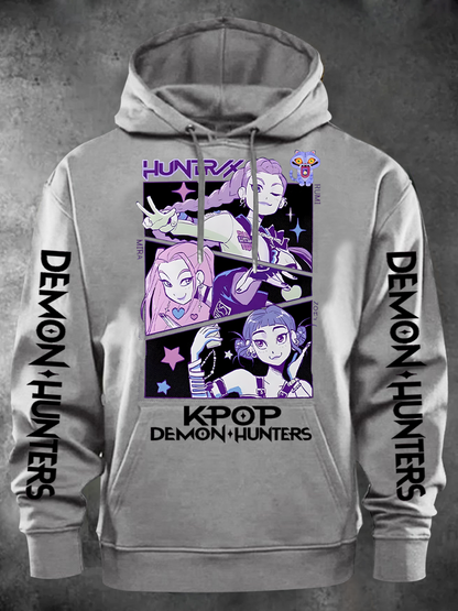 Unisex Demon Hunter Printed Classic Hoodie