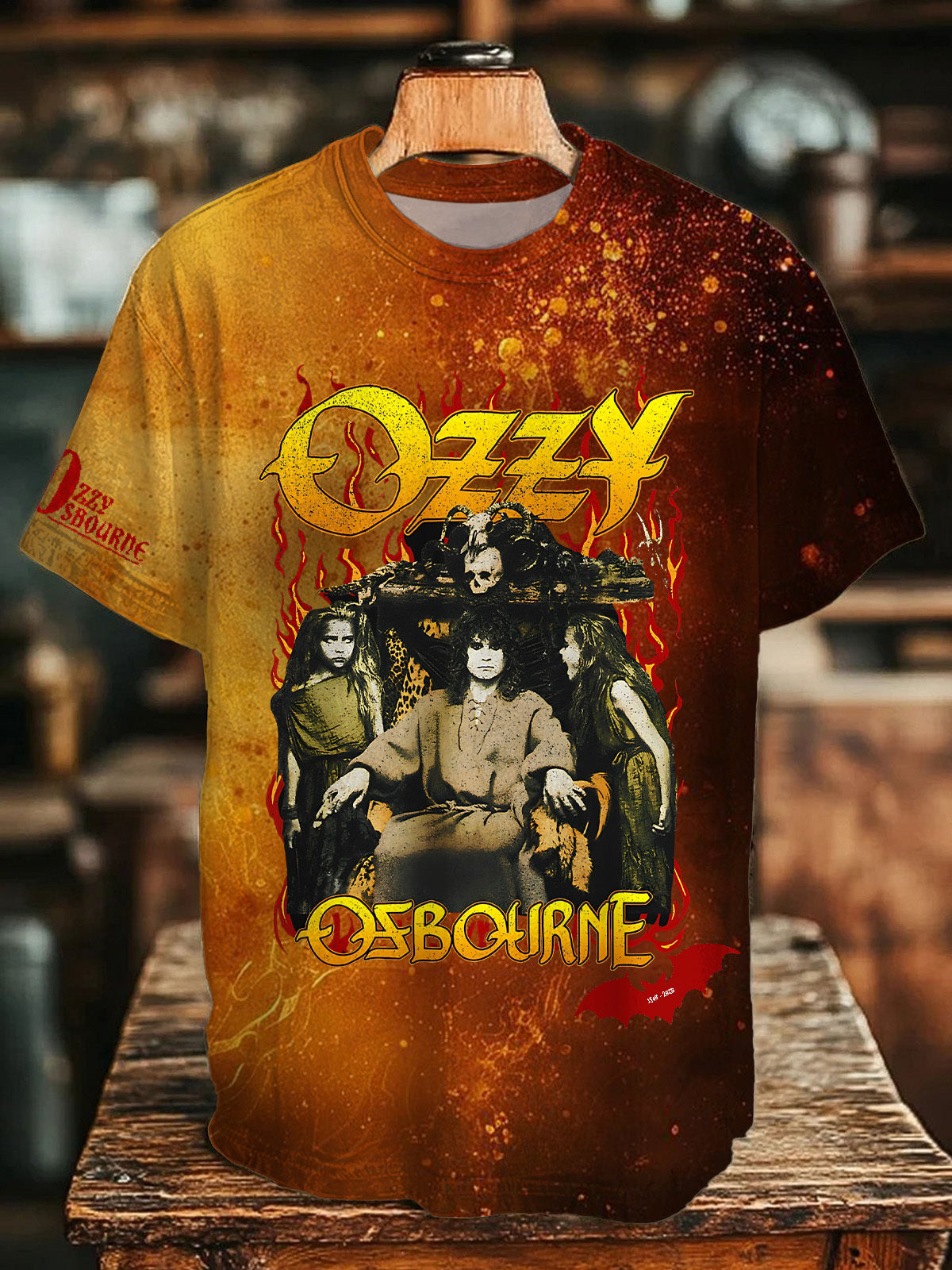 Ozzy Osbourne Crew Neck T-shirt