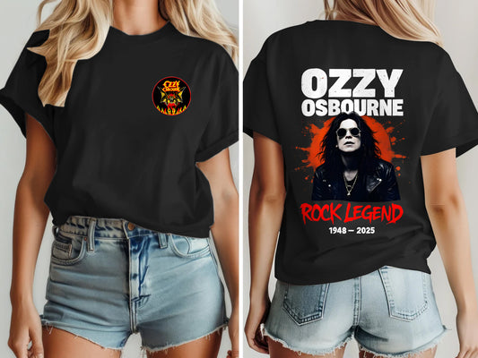 Ozzy Osbourne Unisex Cotton Crew Neck T-shirt