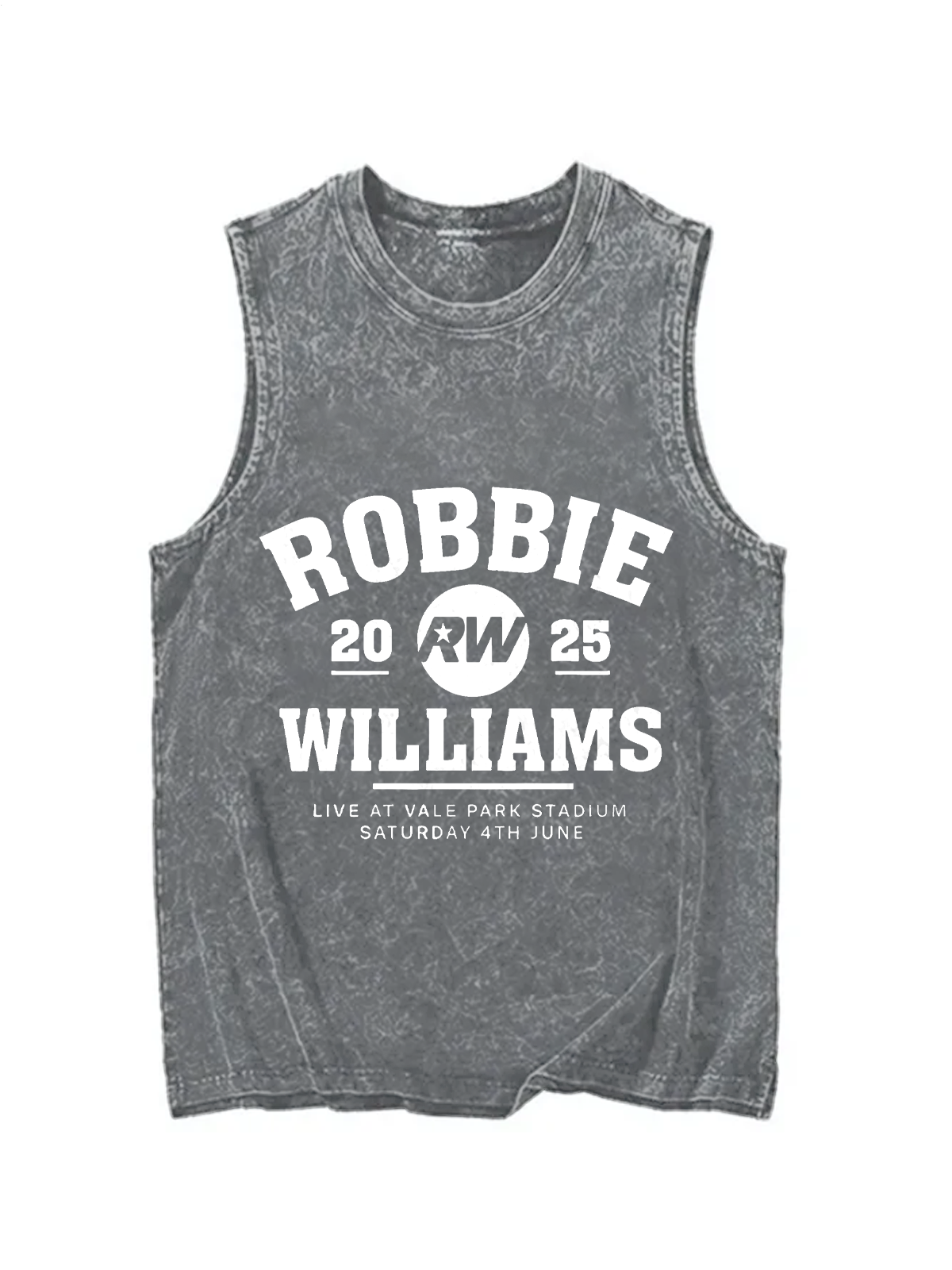 Robbie Williams Live 2025 Vintage Tank Top