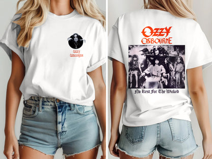 In Memory of Ozzy Osbourne Crew Neck T-shirt