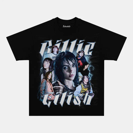 Billie Eilish Graphic Crew Neck Cotton T-shirts