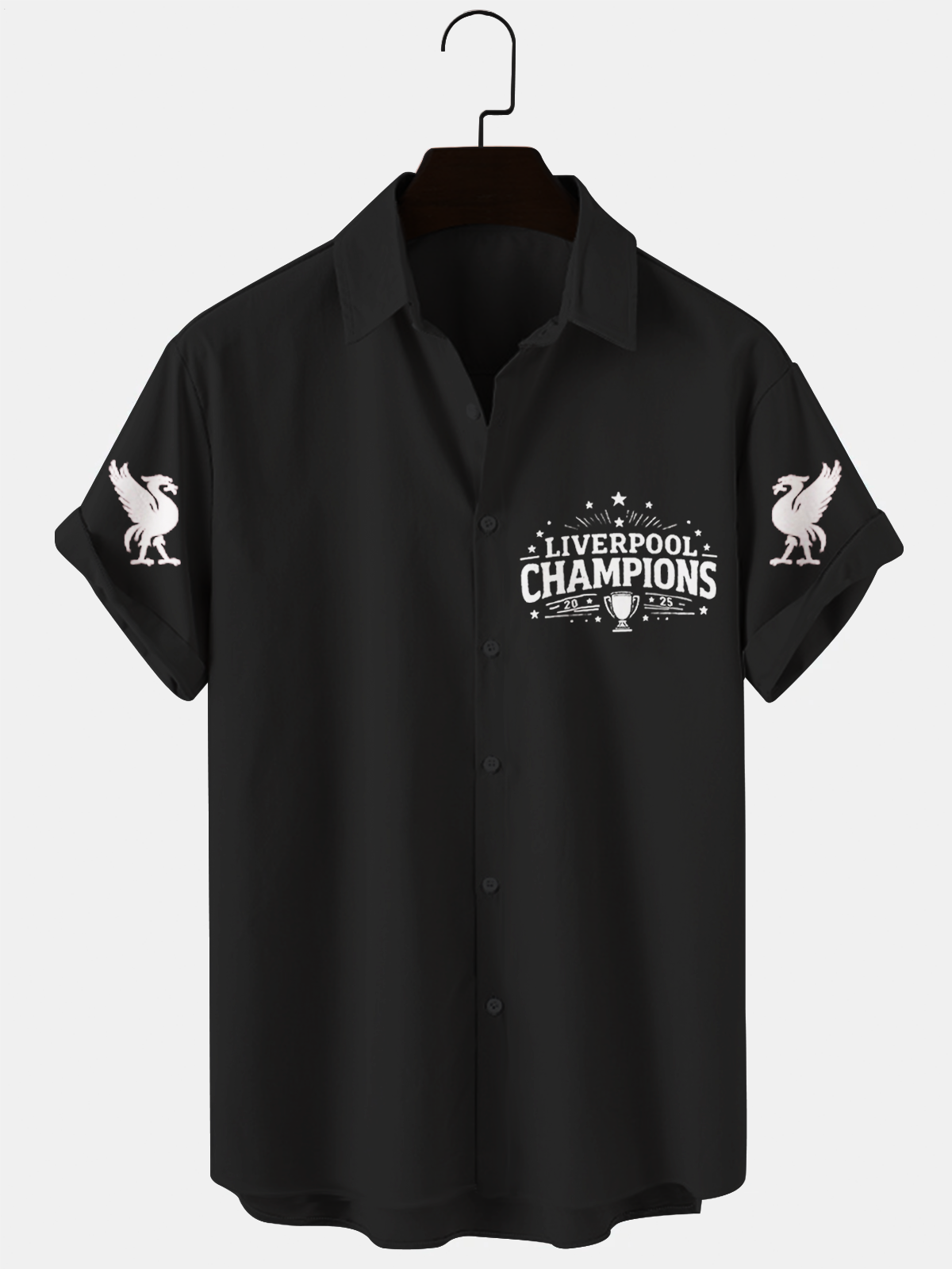 Liverpool FC Champions Men's Short Sleeve Shirts