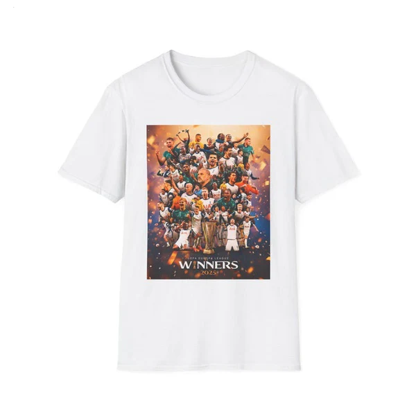 トッテナム・ホットスパー ヨーロッパリーグ チャンピオンズ 2025 クルーネック Tシャツ