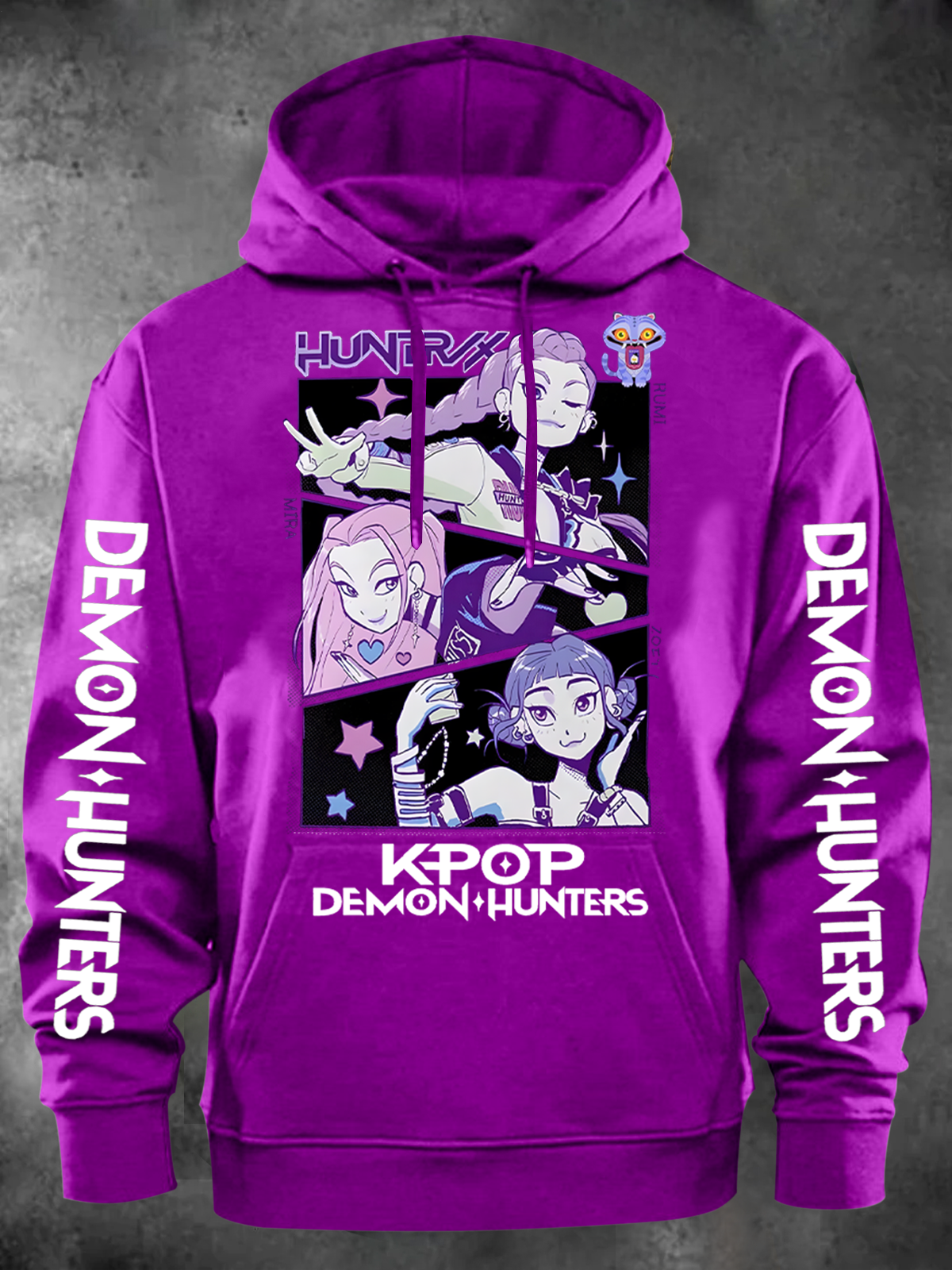 Unisex Demon Hunter Printed Classic Hoodie