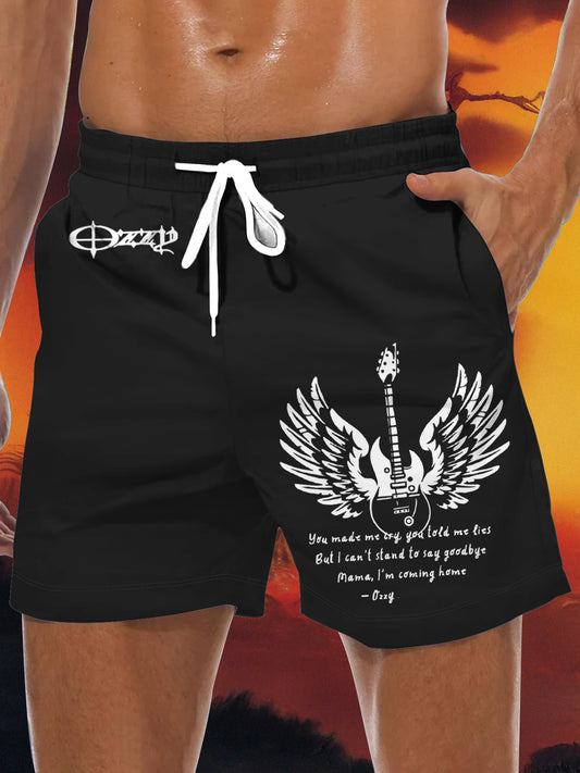 Ozzy Osbourne Men's Print Pocket Shorts
