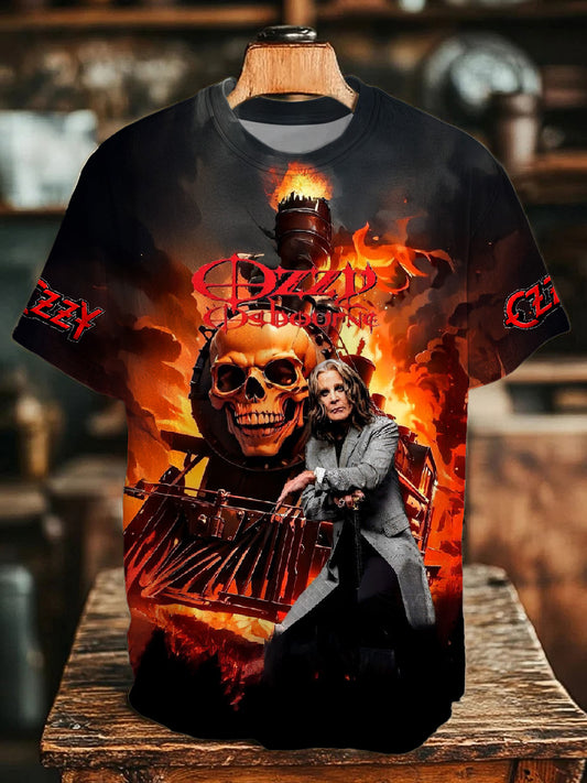 Ozzy Osbourne Dark Crew Neck T-shirt