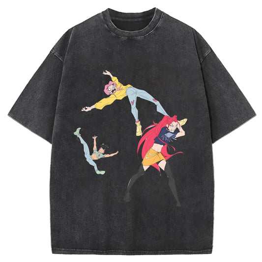 Demon Hunters Retro T-shirt