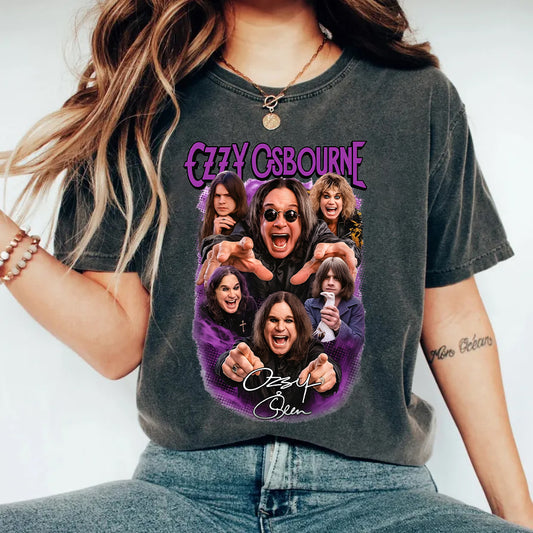 Ozzy Osbourne Washed Cotton Short Sleeves
