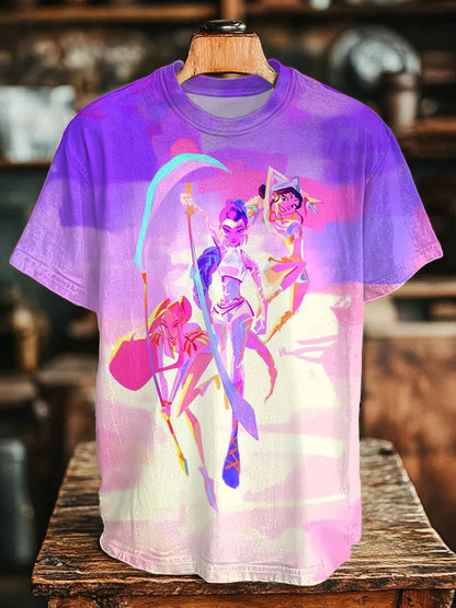 Demon hunter Crew Neck T-shirt