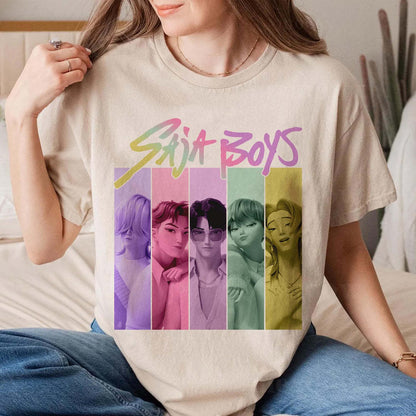 Kpop Demon Hunters Crew Neck T-Shirt