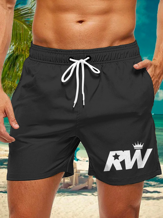 Robbie Williams Men's Print Pocket Shorts