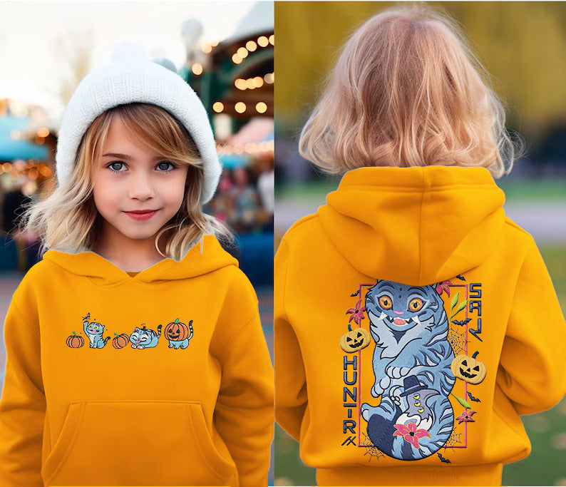 Derpy Tiger Demon Children's Hoodies
